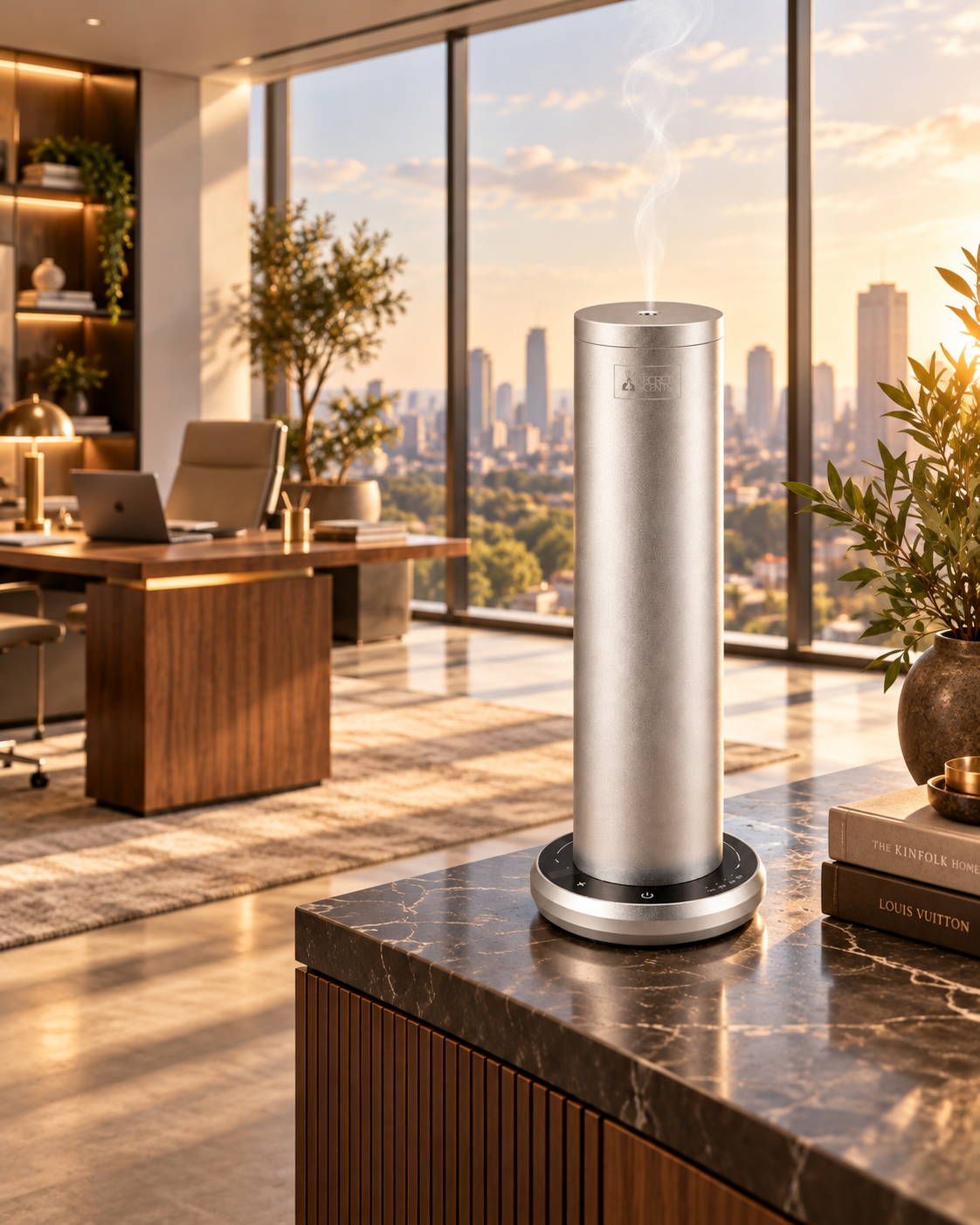 Tower Aroma Diffuser – Silver
