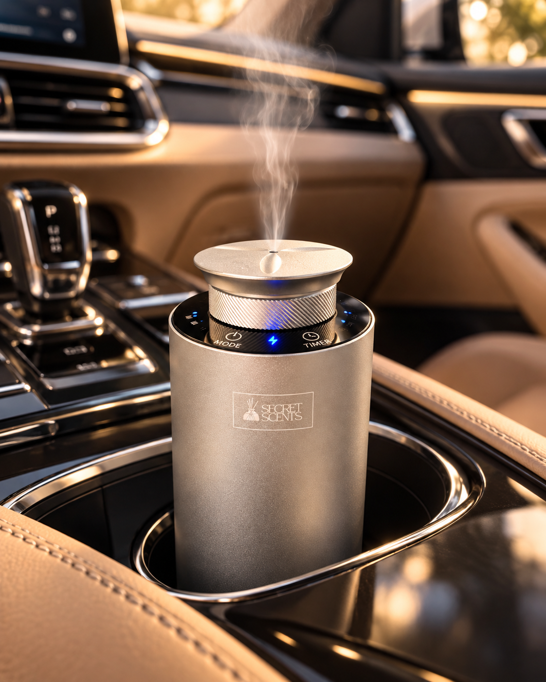 Secret Scents Drive – Car Diffuser Silver